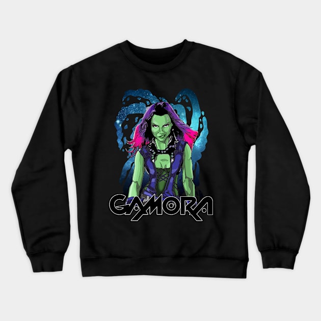 Gamora Crewneck Sweatshirt by Jopet